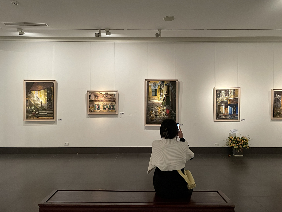 В начале года в Ханое открылись художественные выставки