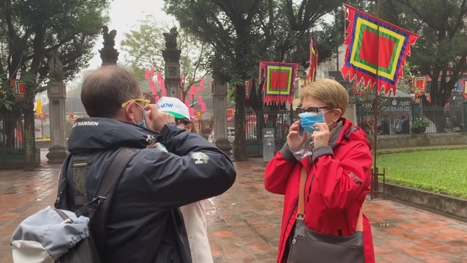 143 японских туриста прибыли в Ханое на новый год