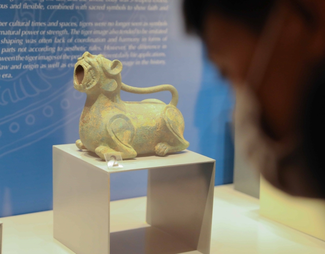 Открылась выставка «Тигр в древней живописи Вьетнама»