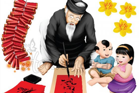 Каллиграфия – вид традиционного искусства, который передаётся из поколения в поколение Вьетнама