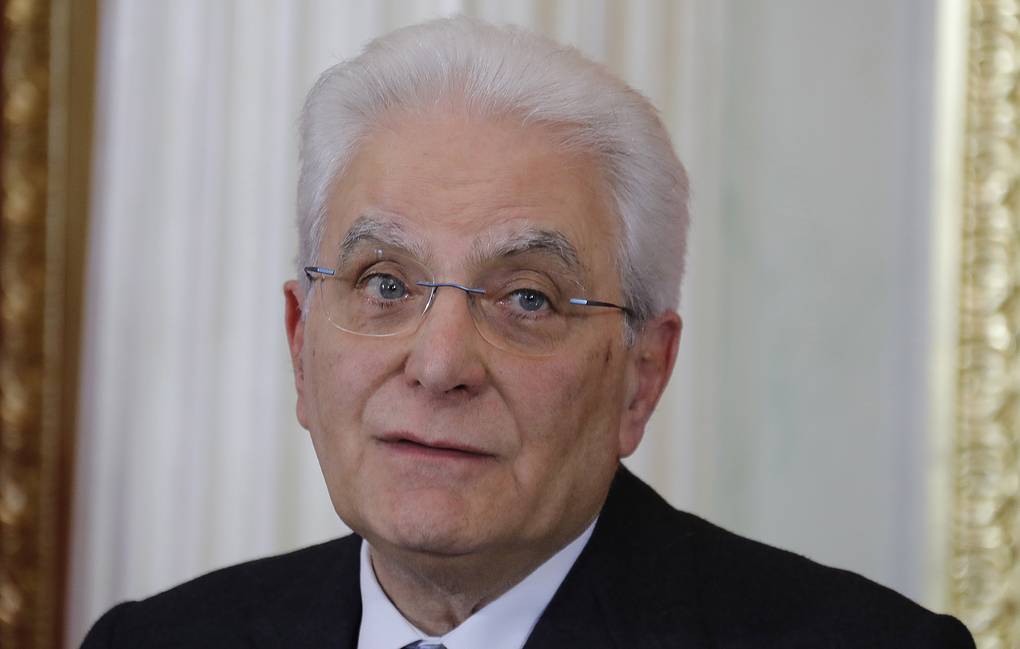 Президентом Италии на второй срок переизбран Серджо Маттарелла