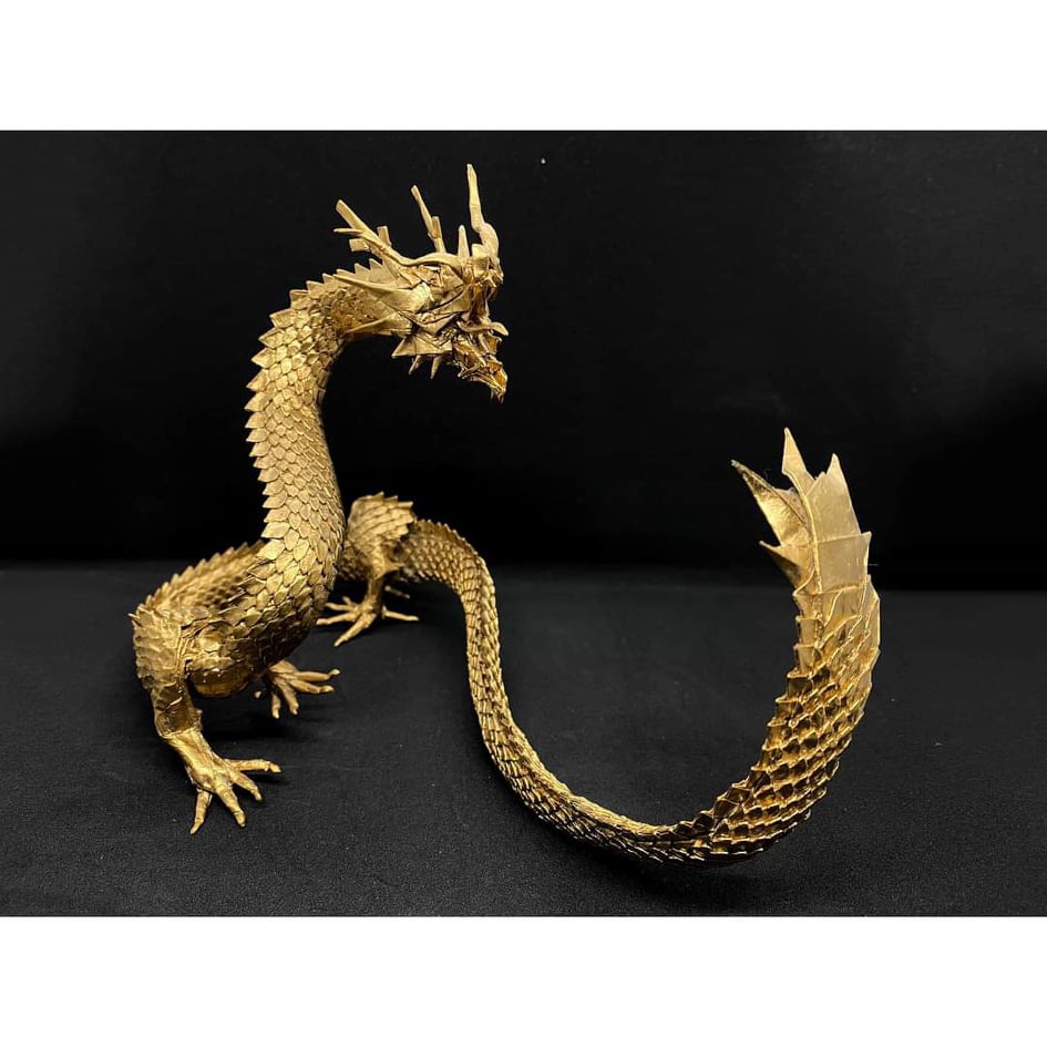 Сочетание традиционной вьетнамской бумаги Зо с оригами