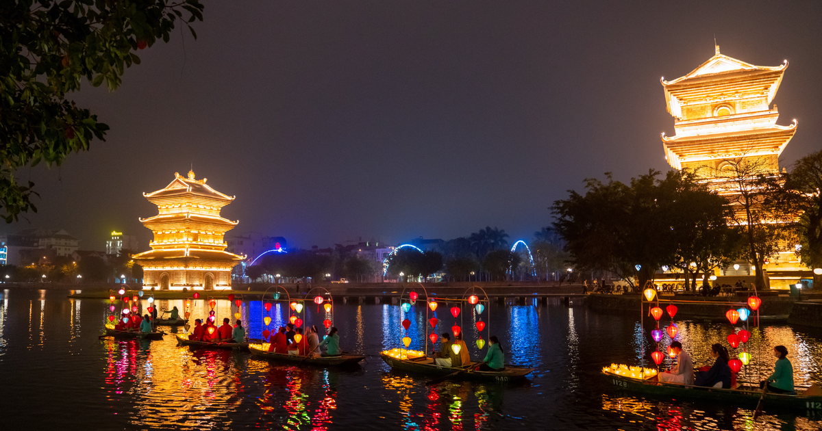 Прекрасный старый квартал Хоалы в провинции Ниньбинь