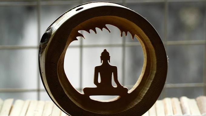 Замечательные произведения искусства из кусков бамбука