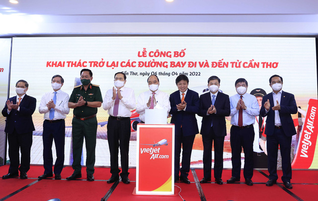 Авиакомпания Vietjet возобновляет 10 авиамаршрутов из в город Кантхо