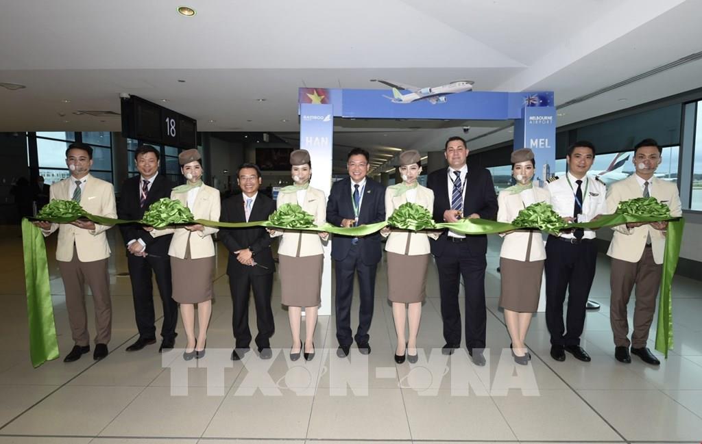 Авиакомпания «Bamboo Airways» официально открыла маршрут Мельбурн – Ханой