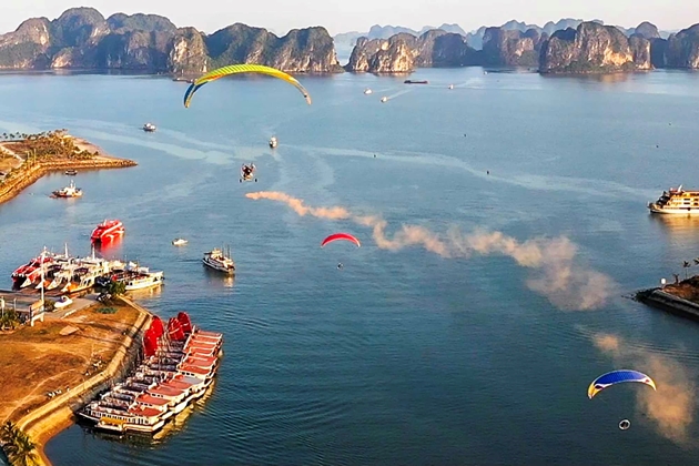 В провинции Куангнинь наблюдается оживленная туристическая деятельность по случаю праздника 30 апреля