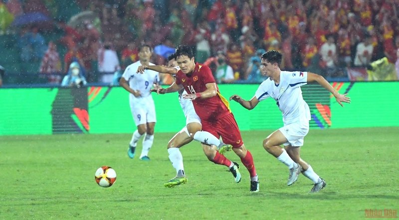 SEA Games 31 Сборные U23 Вьетнама и Филиппин сыграли вничью