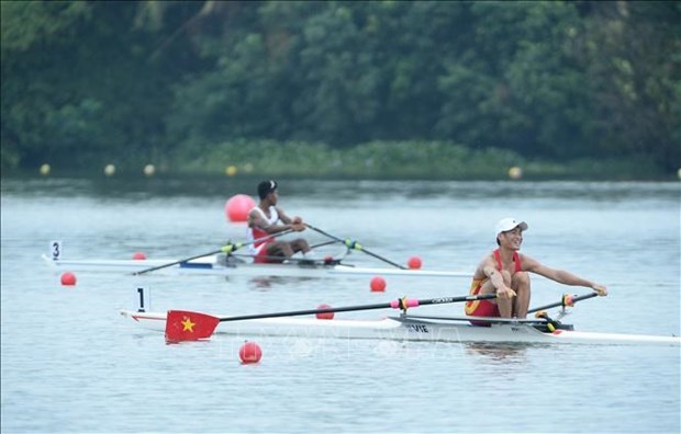SEA Games 31 Вьетнам лидирует в пяти из восьми категорий по гребле