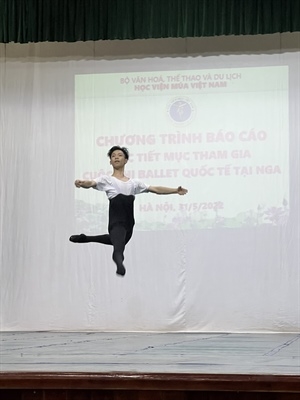 Танцевальная академия Вьетнама примет участие в Международном конкурсе балета в России