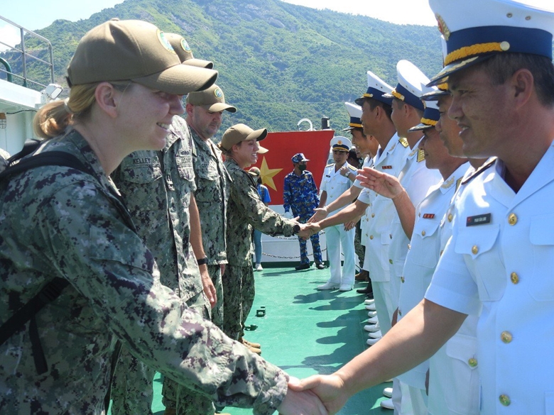 Многие значимые мероприятия на корабле-госпитале Кханьхоа 561 в Фуиен