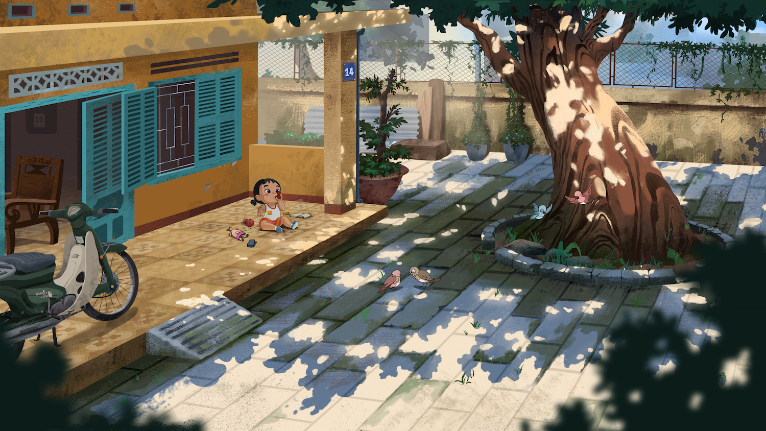 Включение элементов вьетнамского фольклора в мультфильмы