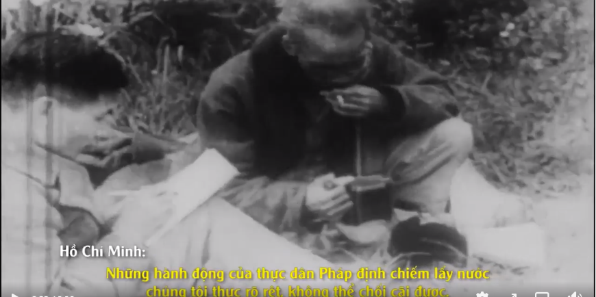 Премьера фильма «Хо Ши Мин эскиз к портрету политика» для африканских друзей