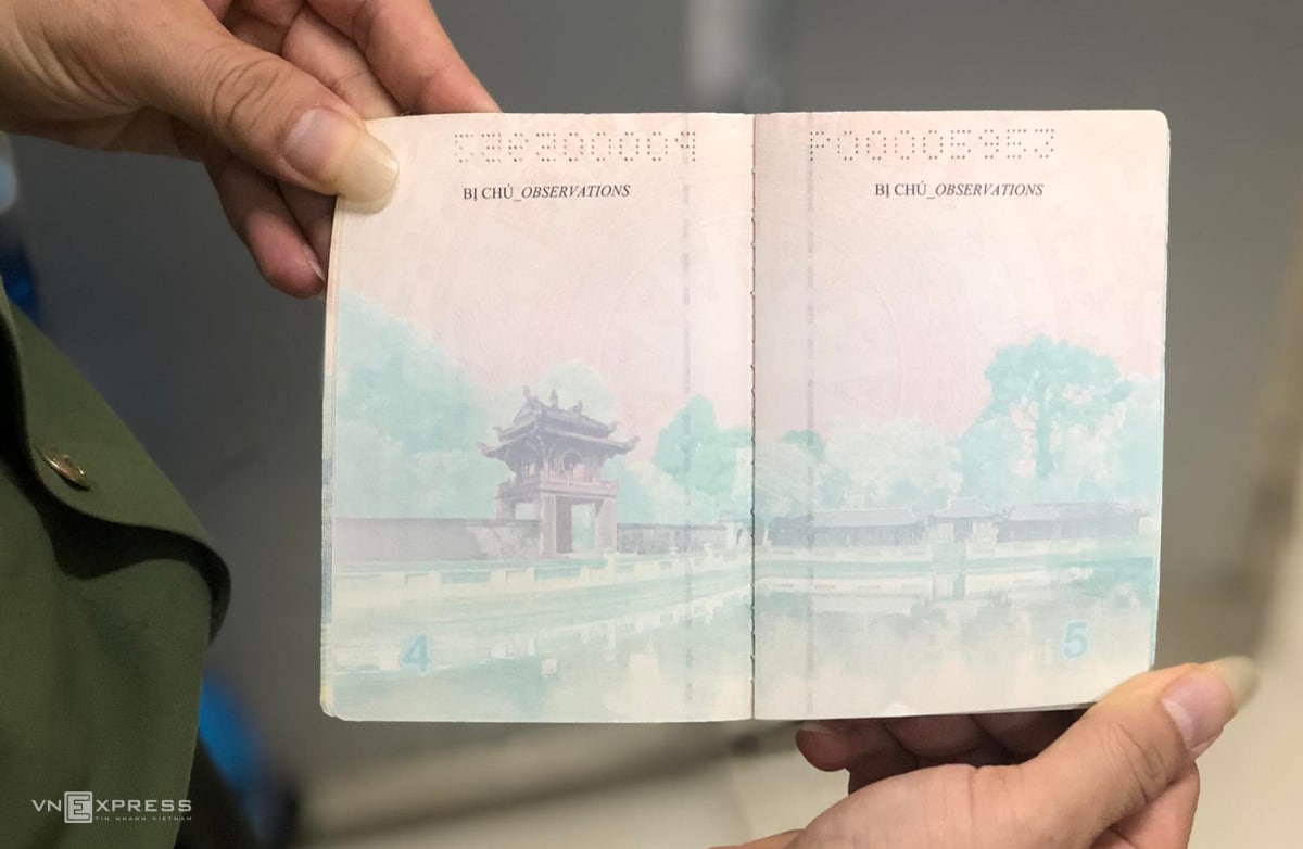 В новых вьетнамских паспортах появились известные достопримечательности