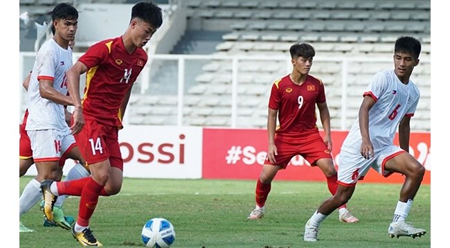 Сборная U19 Вьетнама одержала первую победу на Чемпионате ЮВА U19 2022 г