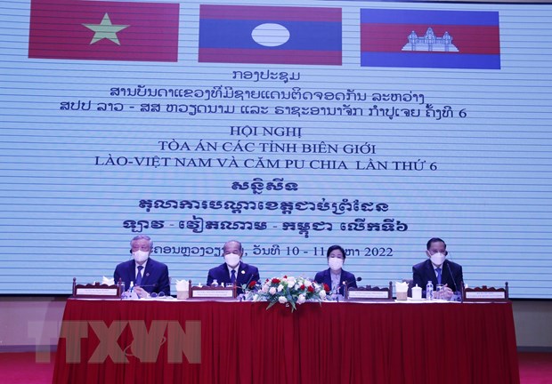 Открылась конференция судов приграничных провинций Лаоса, Вьетнама и Камбоджи