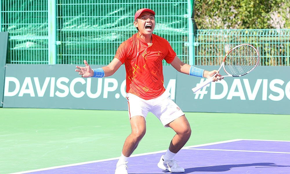 Теннисист помог Вьетнаму с победой в Кубке Дэвиса