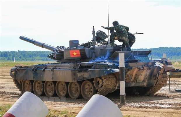 Армейские игры-2022 2-й танковый экипаж Вьетнама поразил 4 5 мишеней