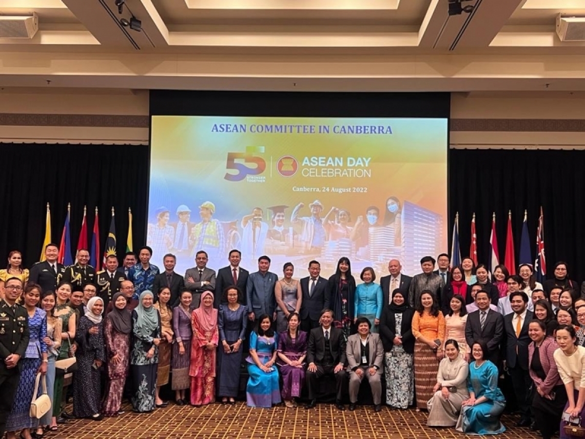 В Австралии состоялась церемония празднования 55-й годовщины со дня создания АСЕАН