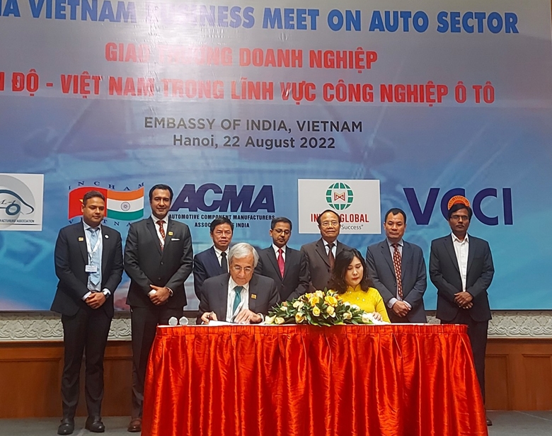 Вьетнам и Индия укрепляют сотрудничество в области машиностроения