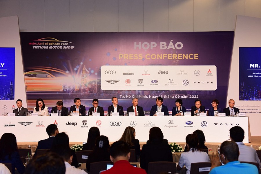 14 автомобильных и мотоциклетных брендов объявили, что представят много новых моделей на Вьетнамском авто-шоу 2022 - Vietnam Motor Show 2022