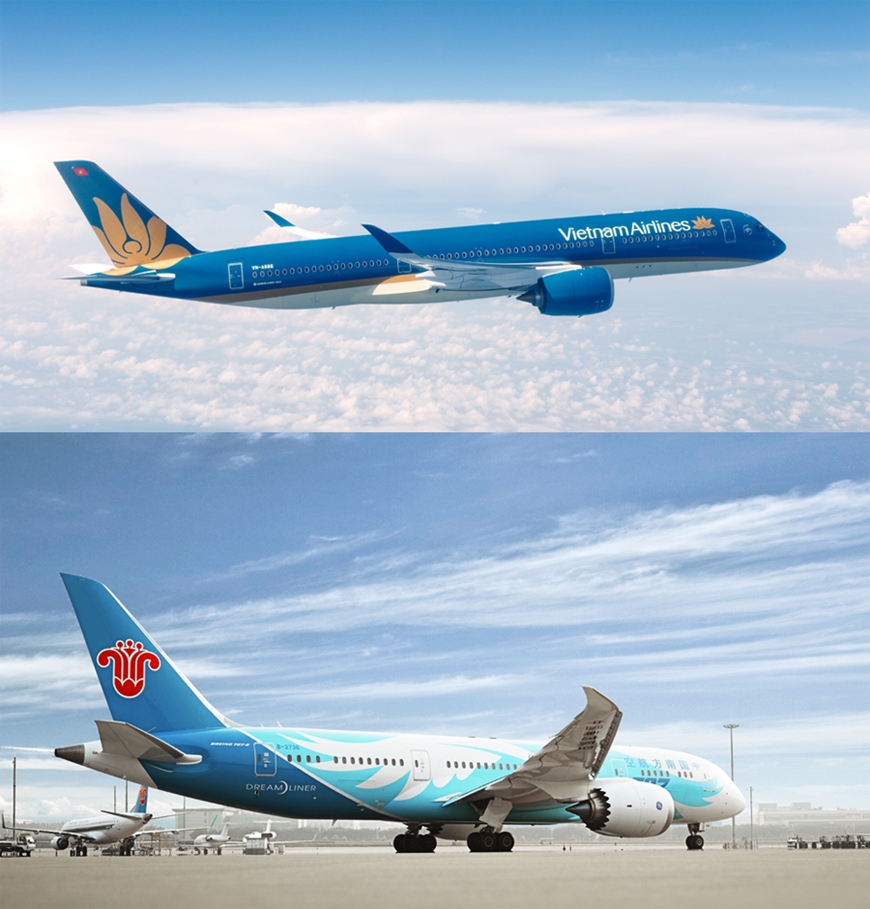 Vietnam Airlines и China Southern Airlines подписали всеобъемлющее соглашение о сотрудничестве