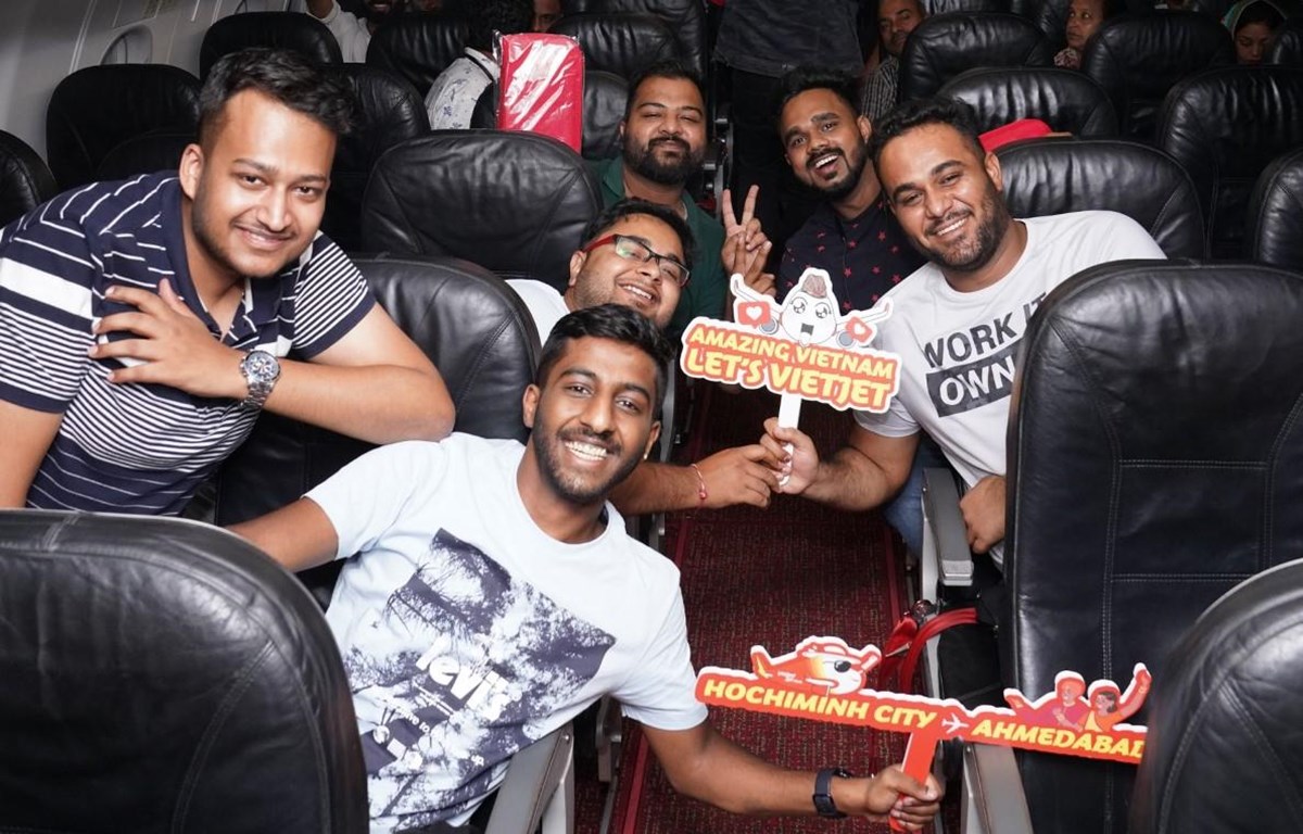 Vietjet открывает прямые рейсы из Ханоя Хошимина в Ахмадабад