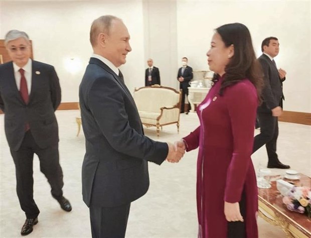 Вице-президент Вьетнама Во Тхи Ань Суан провела ряд важных встреч в рамках 6-го Саммита СВМДА