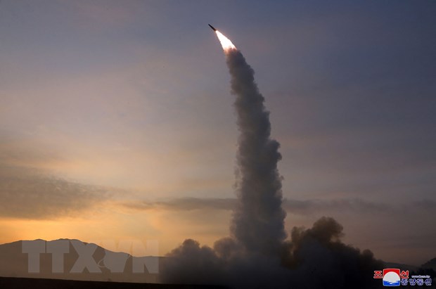 Северная Корея запустила баллистическую ракету малой дальности