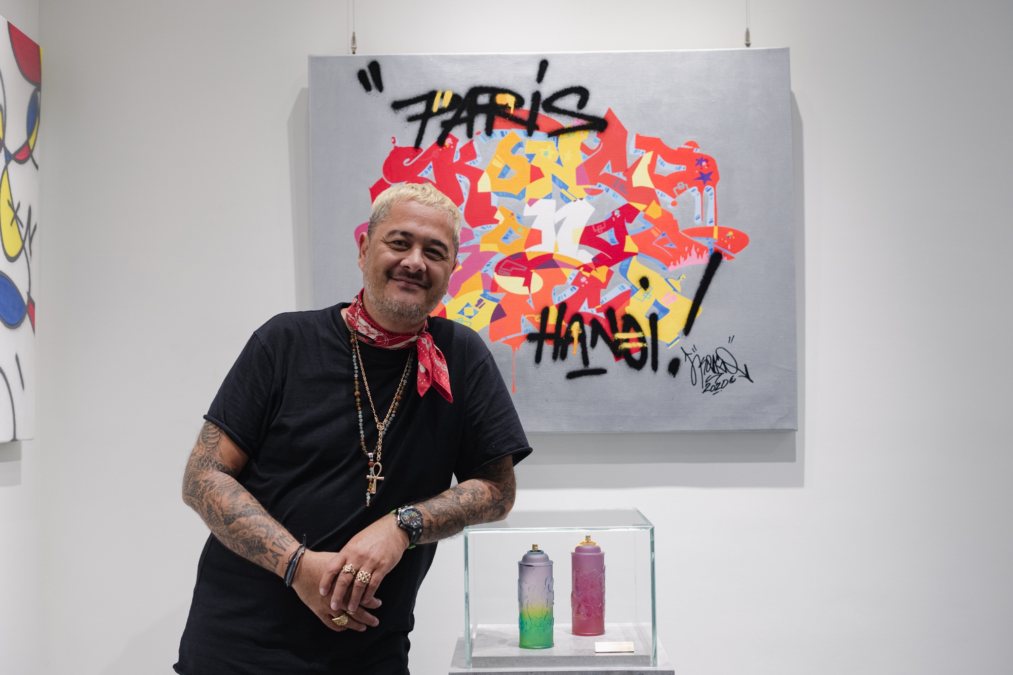 Выставка Сирила Конго - легенды граффити с вьетнамскими корнями