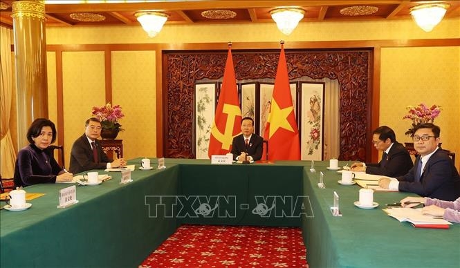 Переговоры руководителей секретариатов ЦК КПВ и ЦК КПК