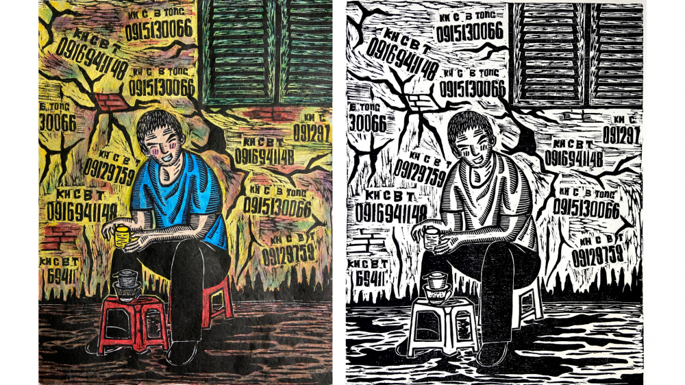 Популяризация в США гравюрных картин, на создание которых вдохновляет вьетнамская культура