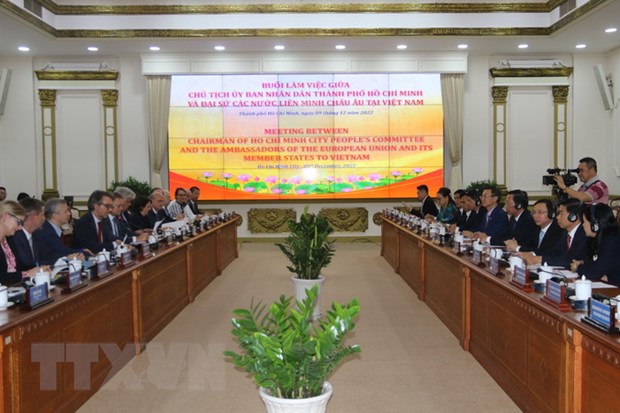 Город Хошимин и ЕС сотрудничают в зеленом и устойчивом развитии