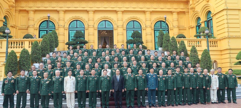 Президент Вьетнама провёл встречу с делегацией Отдела связи с ветеранами войны 341-й дивизии