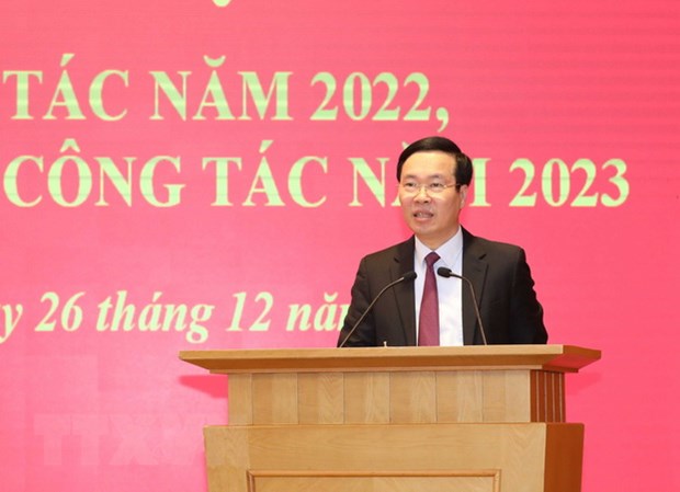 Определены задачи Канцелярии ЦК КПВ на 2023 год