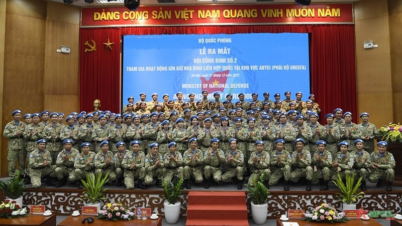 Второе вьетнамское сапёрное подразделение миротворцев ООН представлено в Ханое