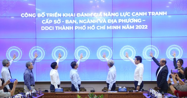 Впервые город Хошимин проводит составление рейтинга конкурентоспособности департаментов, филиалов и районов
