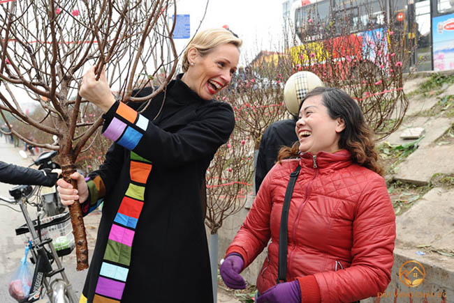 Иностранцы во Вьетнаме отмечают новый год