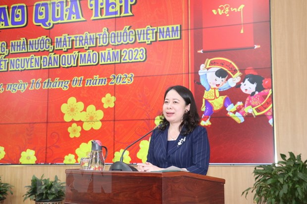 Вице-президент Во Тхи Ань Суан посетила Кантхо в связи с наступающим лунным новым годом