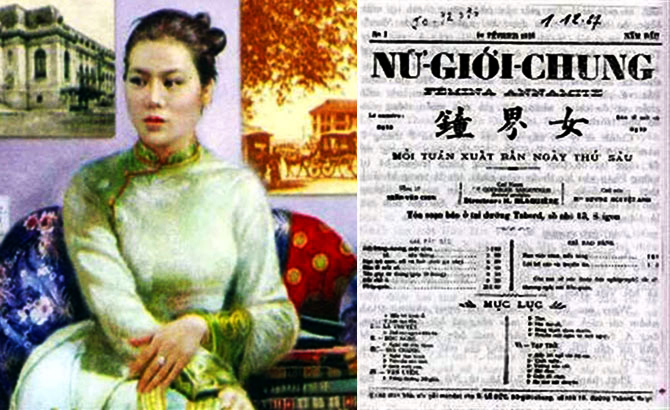 Google чествовал Шыонг Нгует Ань - главного редактора первой женской газеты во Вьетнаме