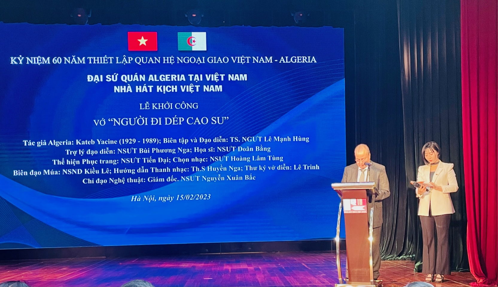 Началась постановка спектакля «Человек в резиновых сандалях», посвященного Президенту Хо Ши Мину