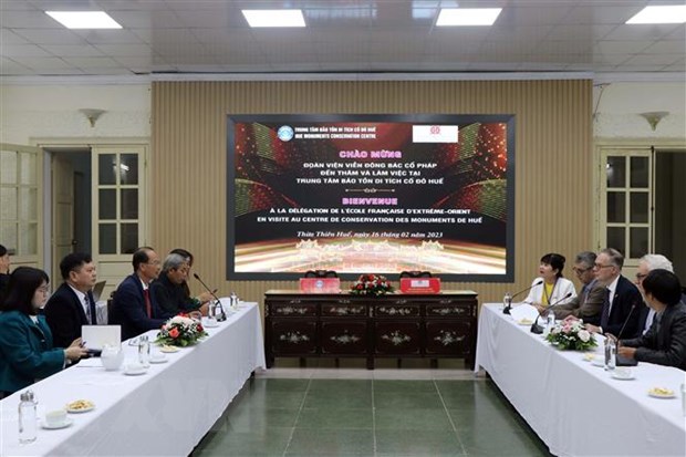 Cотрудничество с Французским институтом Дальнего Востока в сохранении памятников Хюэ
