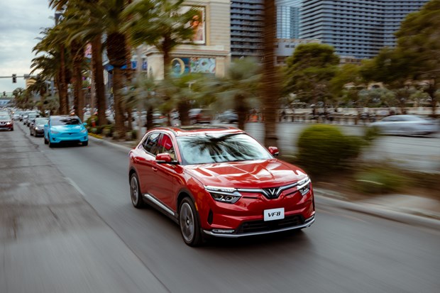 Первые электромобили VF8 City Edition будут поставлены на американский рынок 1 марта