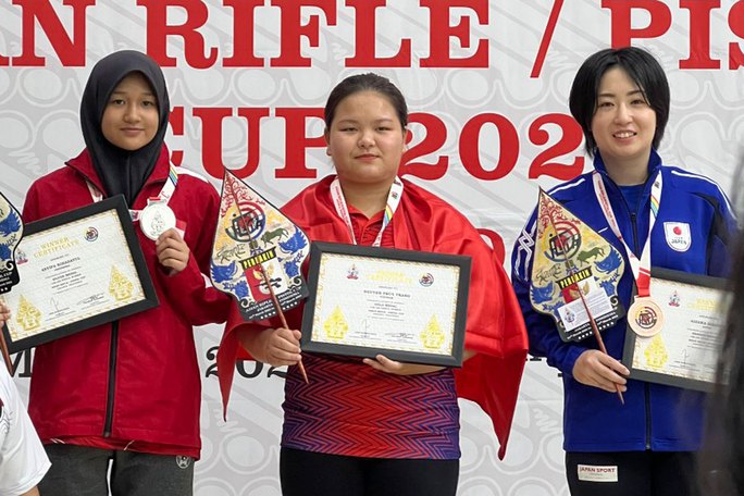 Вьетнам завоевал золото на Кубке Азии по стрельбе из винтовки пистолета 2023 года