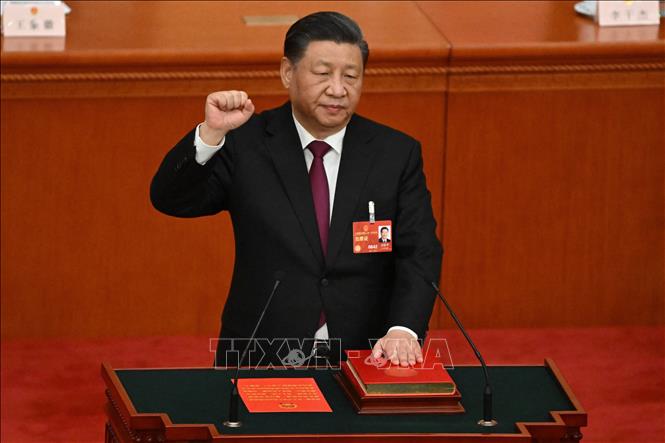 Си Цзиньпина переизбрали председателем КНР на третий срок