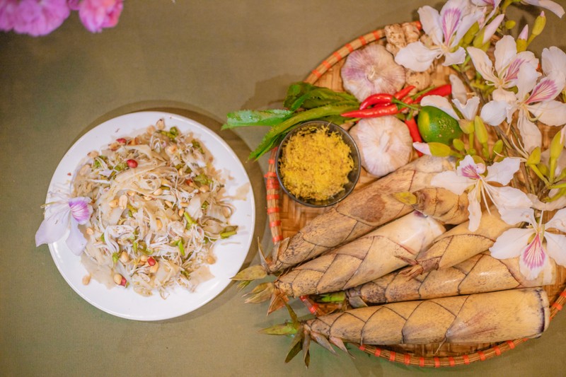 Блюда из баухинии Моктяу