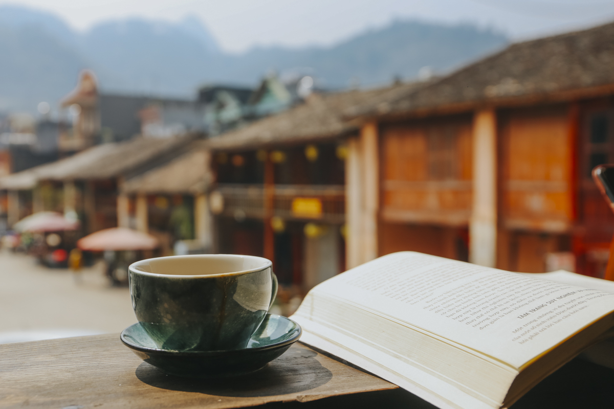 Кофейня в 100-летнем доме в провинции Хазянг