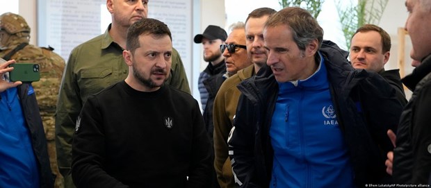 Генеральный директор МАГАТЭ встретился с президентом Украины