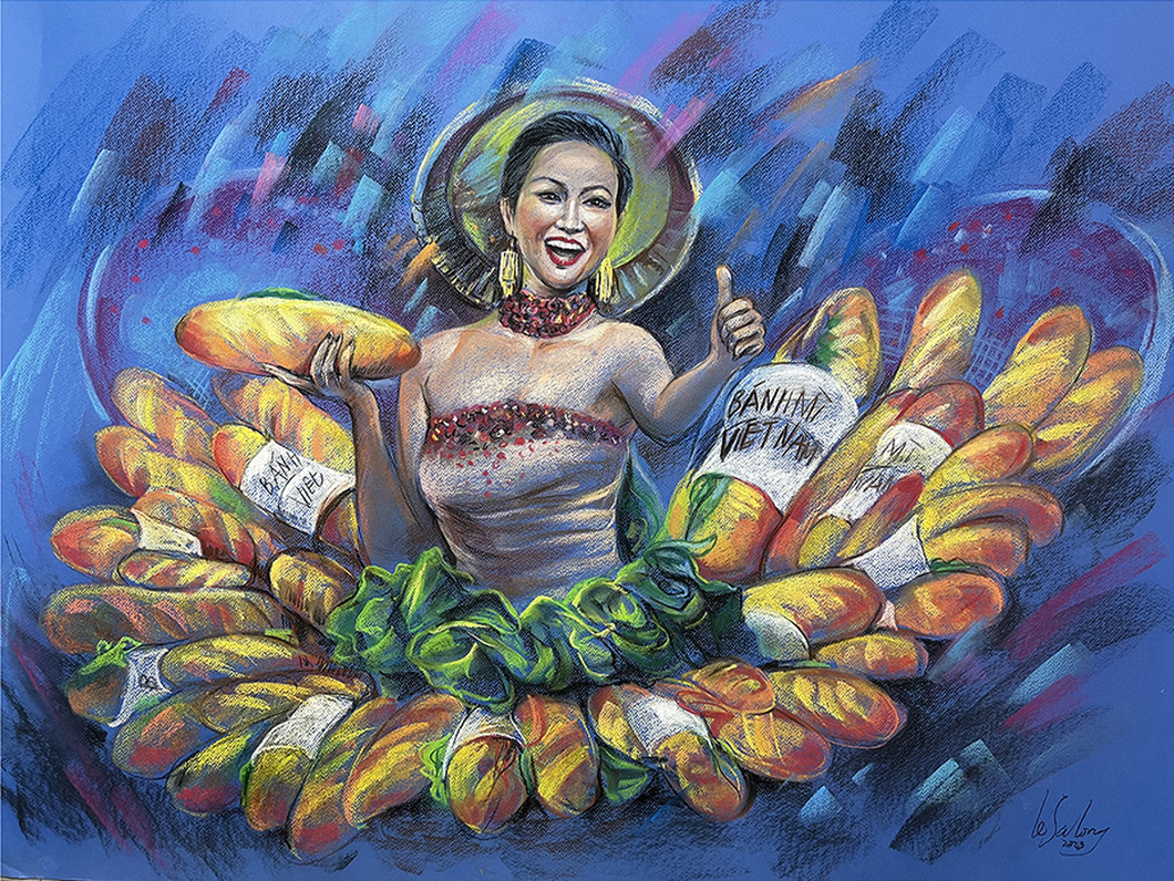 Аппетитные буханки хлеба в картинах Ле Ша Лонга