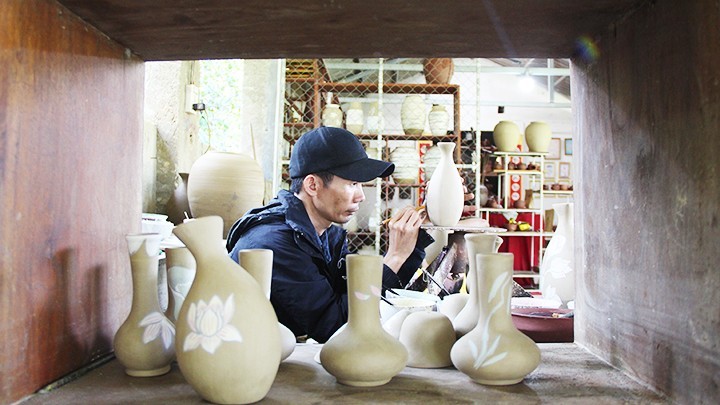 Гончарная деревня у реки Олау